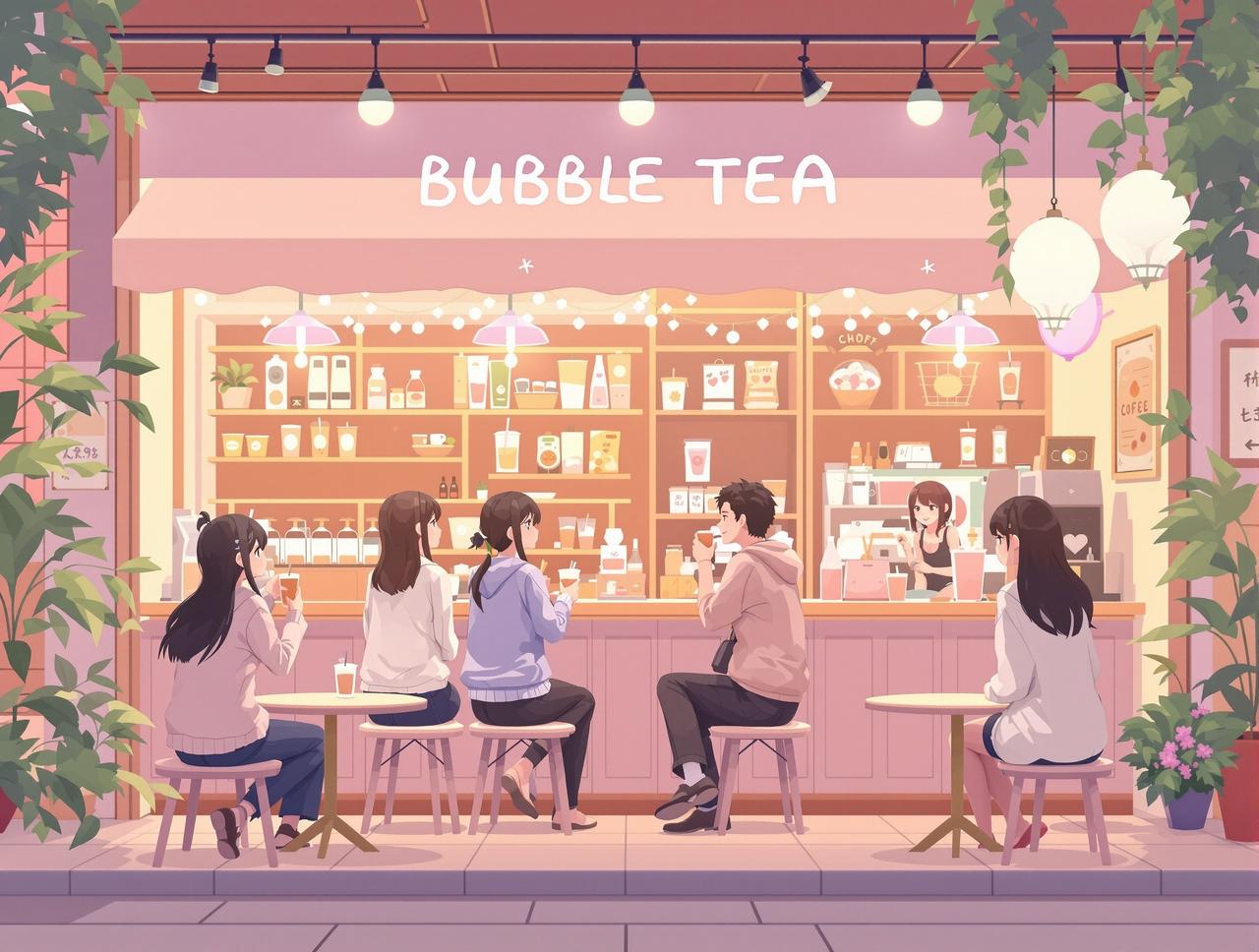 搜短剧网 - 奶茶店奇遇记